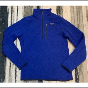 Patagonia Fleece Men’s 1/4 zip up Blue